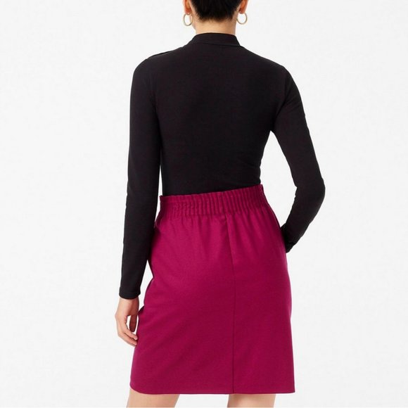 J.CREW BLACK BUTTON SHOULDERS MOCK NECK BODYSUIT - Picture 4 of 4